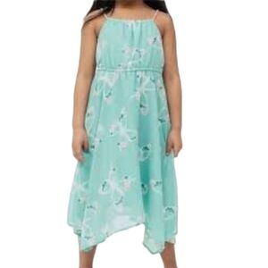 H&M Toddler Girl's Butterfly Dress Size 2-3Y Chiffon Sundress